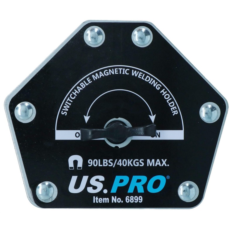 AB Tools 90lb Switchable On Off Magnetic Magnet Welding Holder