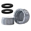 Ctyjia 2 Pack Female Thread Pipe Fitting Cap, 50mm Fitting