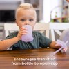 Olababy Silicone Training Cup with Straw Lid | Babies Water