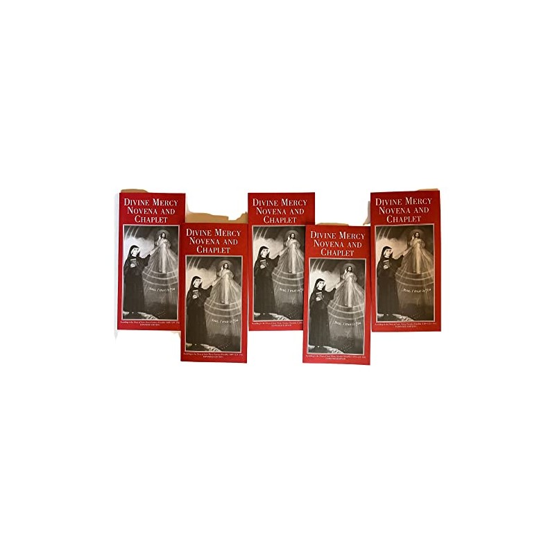 Divine Mercy Novena and Chaplet (5 Pack)