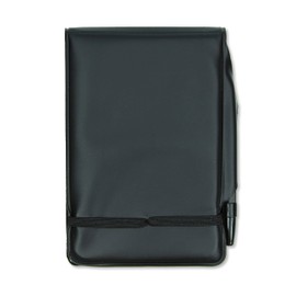 Silvine Elasticated Pocket Notebook with 80 Pages and Durable PVC Covers with Pen