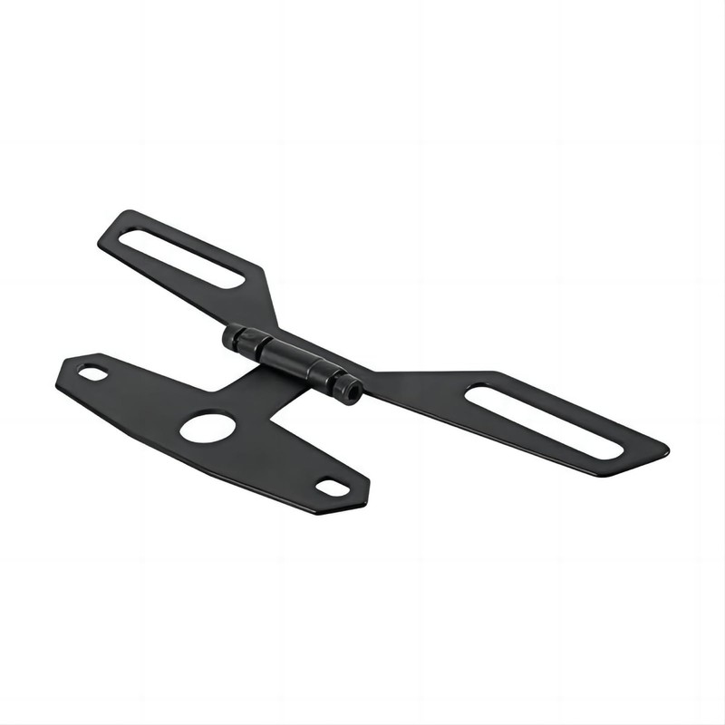 Adjustable Motorcycle License Plate Mount Holder Bracket- Universal Fold License