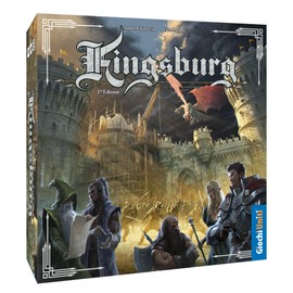 Kingsburg 3rd Edition Board Game - Defend and Prosper in The Kingdom! Medieval Strategy Game for Kids & Adults, Ages 10+, 2-5 Players, 90-120 Min Playtime, Made by Giochi Uniti