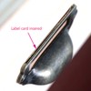 LXZ 8 PCs Antique Brass Card Holder Drawer Pull/Label Tag
