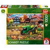 Schmidt Spiele John Deere 5050E 58534 Farm with Tractor, 1000