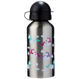 My Family Stainless Steel Kids Drink Bottle - BPA Free, Non-Toxic, Eco-Friendly, Reusable Water Bottle for Toddlers & Preschoolers (400ml) - Unicorn