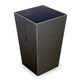 tatu Craft Metallic Color Dust Box without Lid Metallica For Individual Packaging Box 3-Pack, specifications Wastebasket, Fashionable Lid Lid No Kitchen Brown Trash pe-ru Small Lid without Trash Can Waste Container corner Slim Crumb with Threader in Thre