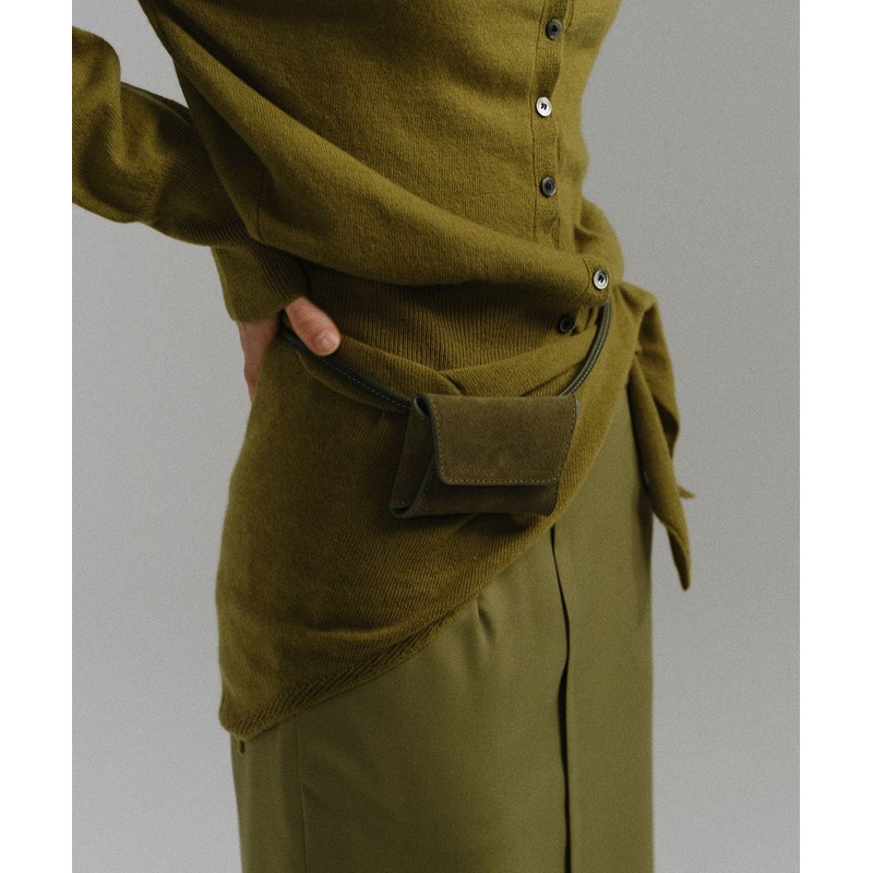 Aube Hour Aubour Knit Button Scarf (11 Colors)