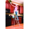 Louisville Ladder 4-foot Aluminium Step Ladder with tool tray, 225-Pound