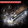 axefury Flashlight, Rechargeable Magnetic LED Flashlight High Powered 1300 Lumens,Tactical