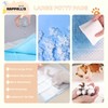 HAPPAWS Pee Pads for Dogs, 5-Layer Leak-Proof Puppy Pads Pet