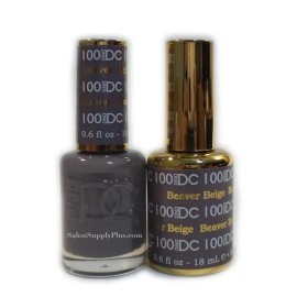 DAISY DND DC GEL - DUO SET (GEL + MATCHING LACQUER) - 100 BEAVER BEIGE
