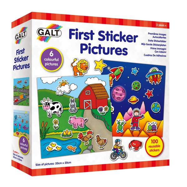 Galt Toys, First Sticker Pictures Art Kit