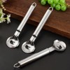 3Pcs Cactus Peeler Tool, Stainless Steel Cactus Peeling Spoon Long