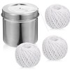 3 Roll Kitchen Twine with Stainless Steel Dispenser, 640FT Cooking