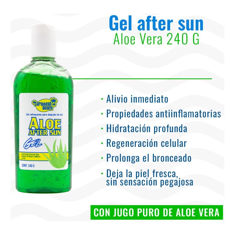 Dúo Protector Solar Colágeno Caribbean Beach After Sun