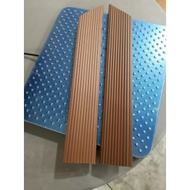 NewTechWood 1/6 ft. x 1 ft. Quick Deck Composite Deck Tile Outside Corner Fascia 2 pieces RW