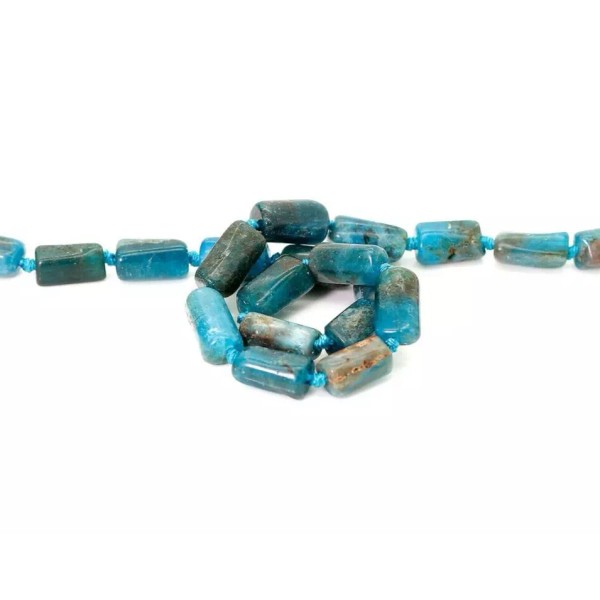 Perfect Gems Natural Blue Apatite Polished Smooth Nugget Cube Chips