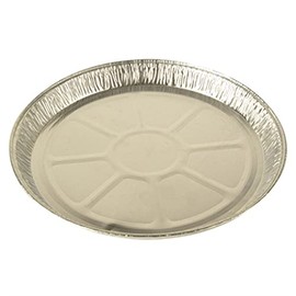 Papstar 14861 25 Rundformen, Alu rund, Durchmesser 27 cm, 2,2 cm, Silber