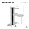 RELIAFLO Single Control Lavatory Faucet in Chrome - L29181-01