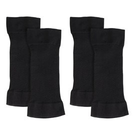 GSHLLO 2 Pairs Arm Slimming Shaper Wrap Elastic Compression Arm Sleeves Tattoo Cover Up Sleeves Soft Breathable Elbow Covers