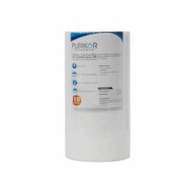 Filtro PURIKOR para cartucho de polipropileno termofusionado, flujo nominal de 2-8 gpm, (4.5" X 10"). (10 micras)