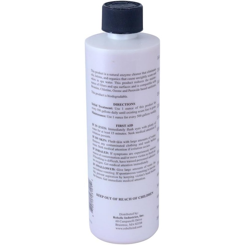 SpaChoice 1-Pint 6-Pack Premium Hot Tub Enzyme Clear, Spa Clarifier