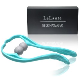 LeLante Neck Massage, Stiff Shoulder, Neck Relief, Neck Massager, Press Point Present, Health Product, Birthday Gift, Mint Blue