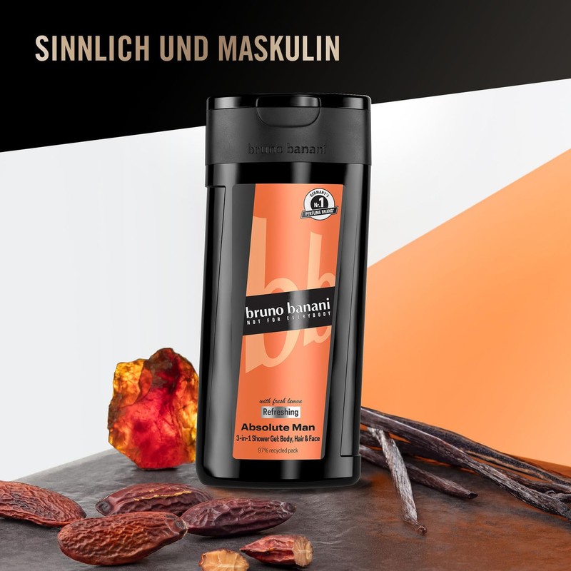 bruno banani Absolut Man Shower Gel 250 ml, 2024 Version