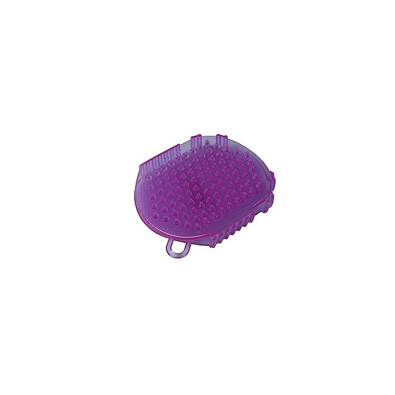 Roma Brights Massage Glove, Deep Purple