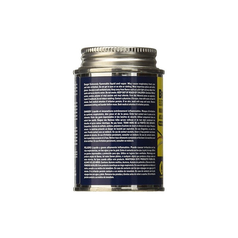 Blue Magic BOT55TRI Brush Electrical Tape (12/4Oz), Black