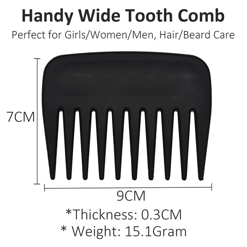 Professional Streaker Comb Anti-Static Wide Tooth Comb Styling Comb Detangling