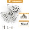 Furniware 2 Pieces 1/2 in Overlay Soft Close Concealed Hinge