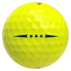 JPLAドラコン ゴルフボール 公式試合球 PREMIUM-3 プロ仕様 3ピース 1ダース(12個入り) スパークルイエロー