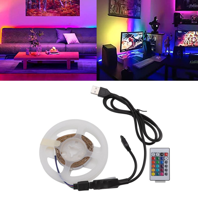 RGB LED Strip Lights 5V USB RGB LED Strip with
