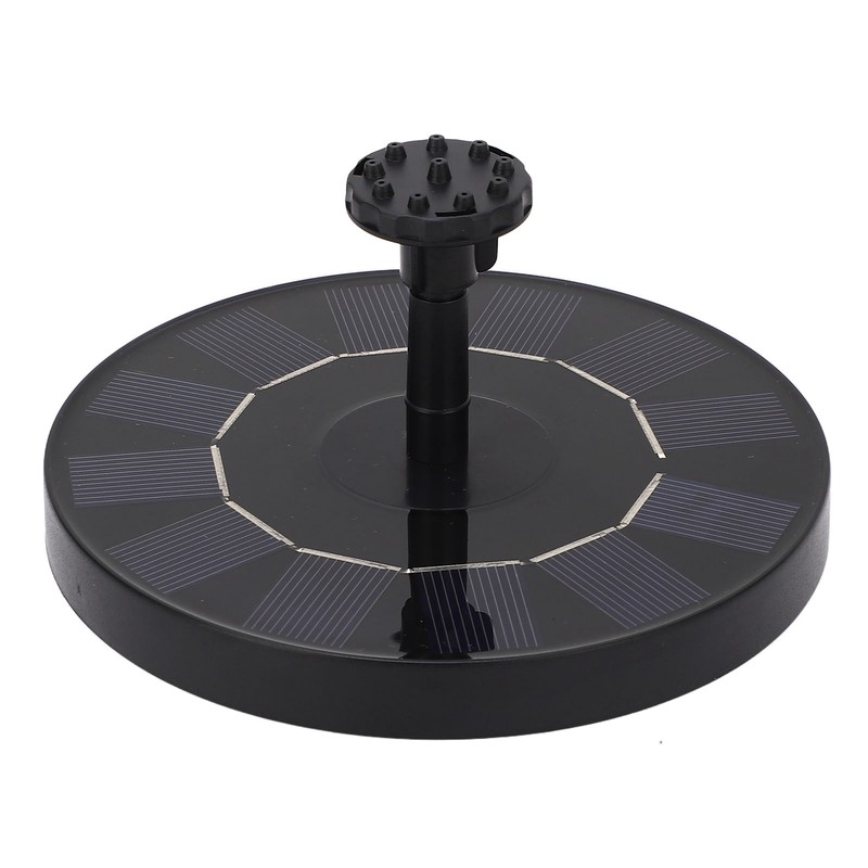 Solar Water Pump 1W 130mm Solar Panel Fountain Pump 30‑50cm