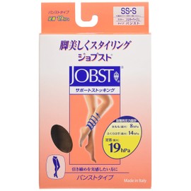 ジョブスト サポートストッキング パンストタイプ シルキーベージュ SS-S