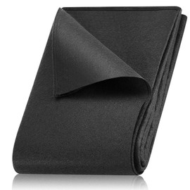 Wesnoy 1 Pcs 31.49 in x 7 ft Dry Well Non Woven Geotextile Fabric Geotextile Filter Fabric Black Filter Fabric Wrap for Drainage Products Stormwater Dry Well System