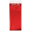 JAM PAPER Tissue Paper - Red Mylar - 3 Sheets/Pack
