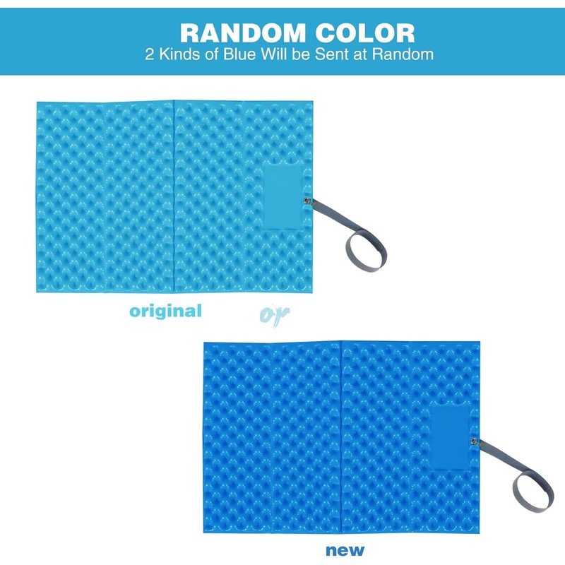REDCAMP Foam Hiking Seat Pad, 1/2/4PCS Foldable Z Ultralight Sitting