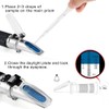 Honey Refractometer,V-Resourcing Hand Held Be'(Baume)/Brix/Water Refractometer for Honey Test,Tri-Scale (Baume:38-43°;Brix:58-92%;Water:12-27%)