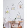 REDHUGO Hanging Pressed Flower Frame Handmade Double Glass Picture Frame