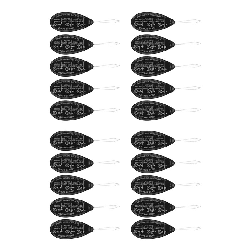 20 PCS Needle Threaders DIY Plastic Material Reliable Sturdy Portable