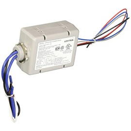 Leviton Super Duty Power Pack for Occupancy Sensors, Basic with Auto-On and Photocell Input, 20-Amp, Gray
