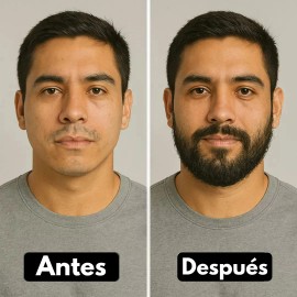 Kit 2 Unidades Balsamo Para Crecer La Barba Al 20%