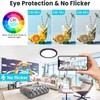 libtit 12 inch Flush Mount LED Ceiling Light Fixture, 3000K