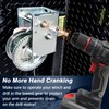 EVRBUL Ice House Castle Fish House Winch Adapter for Cordless