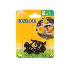 Hozelock In-Line Adjustable Mini Sprinkler, 4 mm - Pack of 5