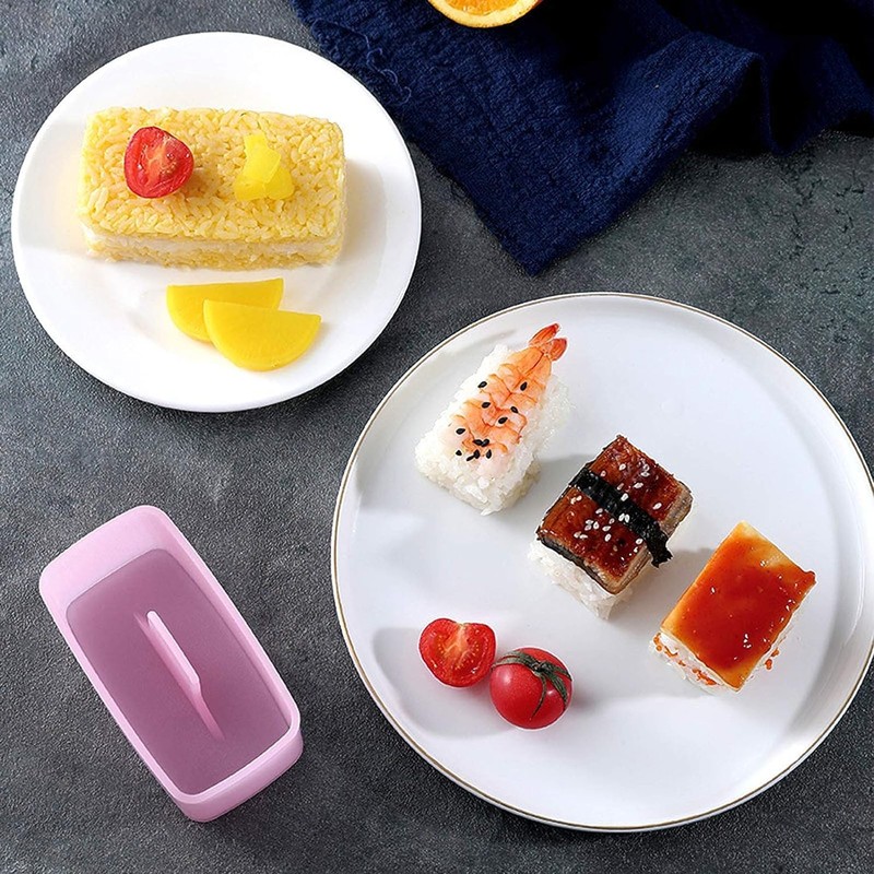 Spam Musubi Mold, 4 Pcs Musubi Maker Kit Spam Slicer