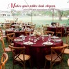 10 Pack Polyester Tablecloth,Polyester Table Cloth for Rectangle/Round Tables, Stain